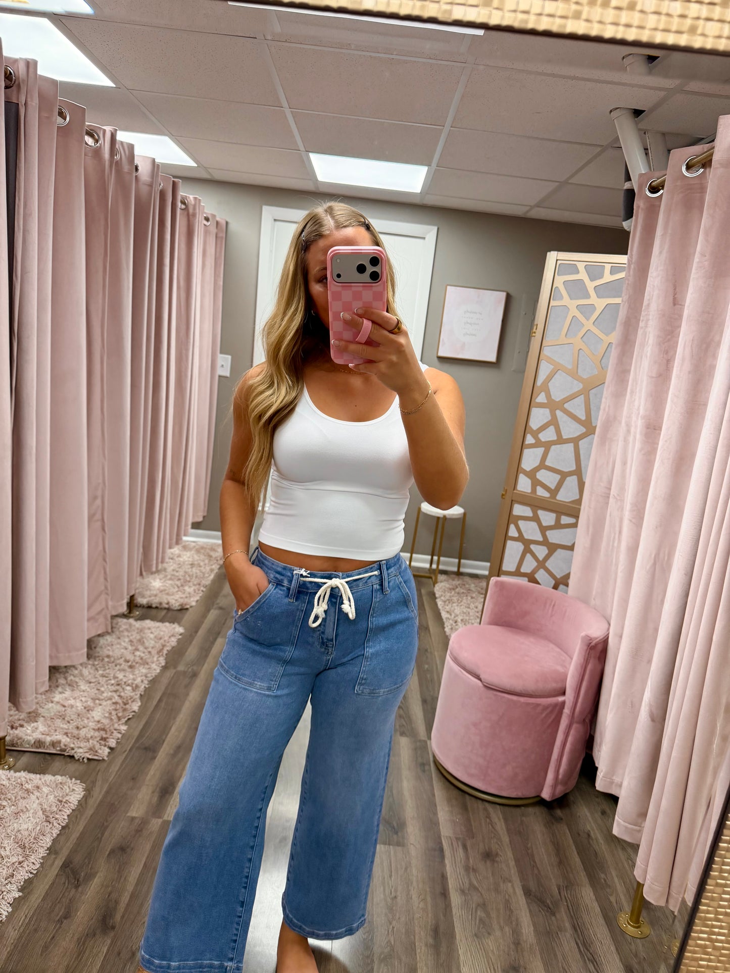 Bayeas Briar High Rise Wide Leg Jean