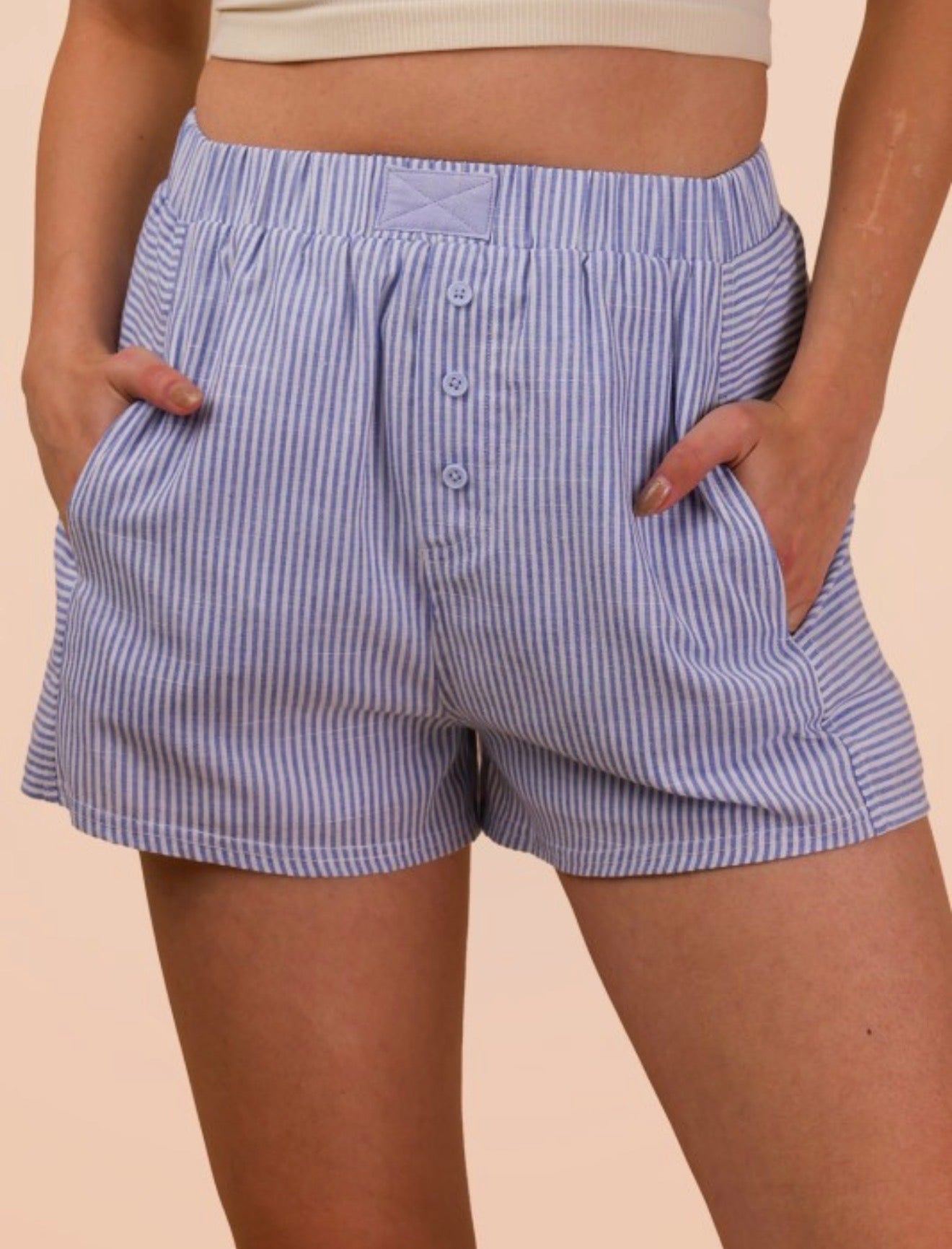 Stripe Boxer Shorts