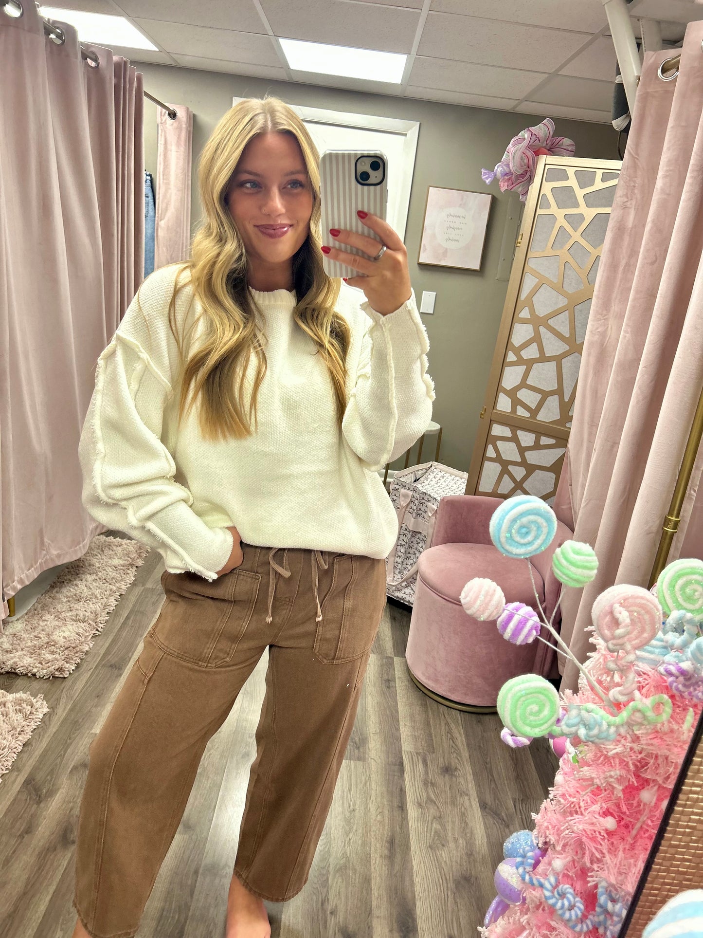 Vintage Wash Relax Fit Pocket Pant