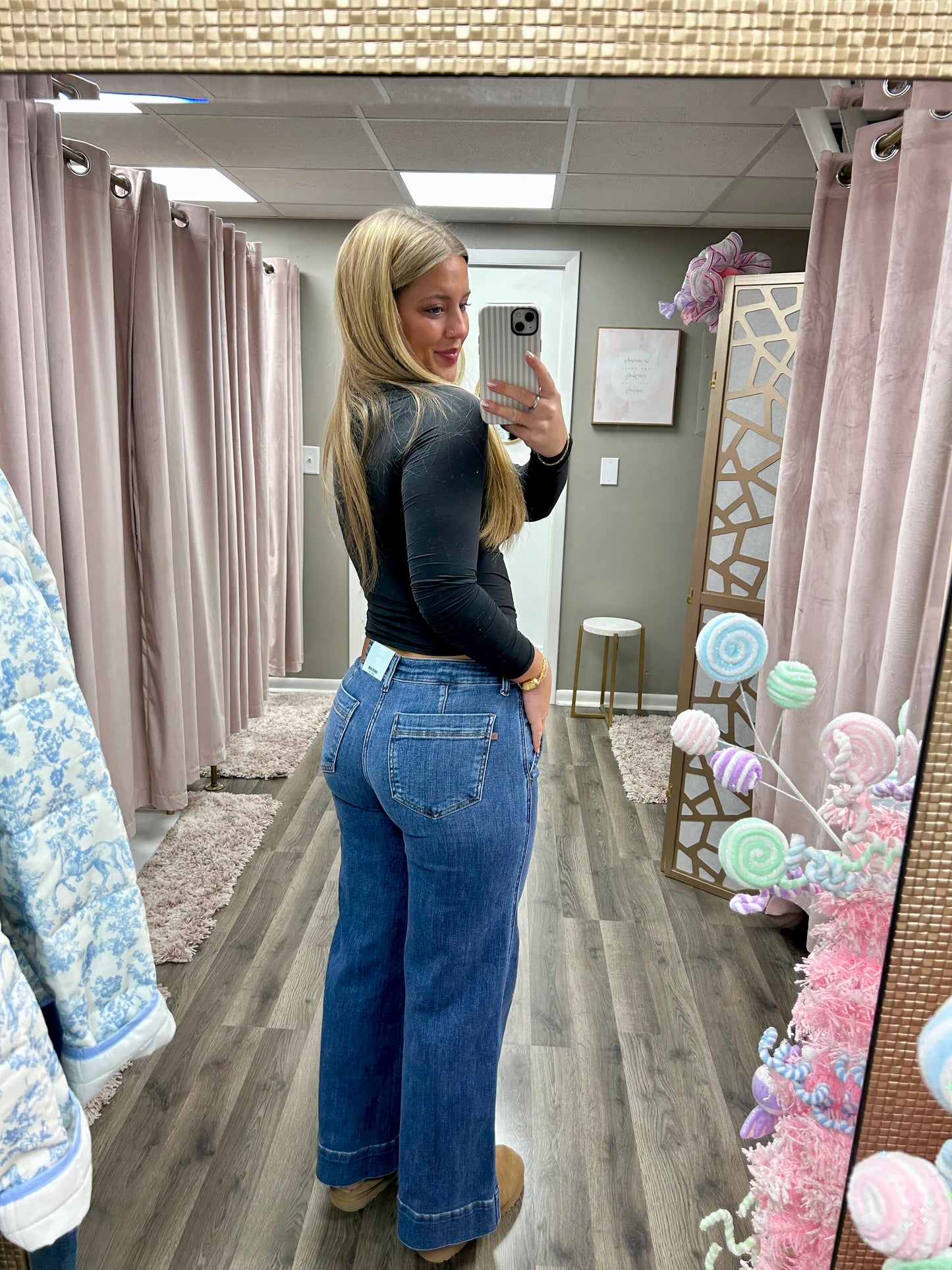 Judy Blue Retro Wide Trouser Jean