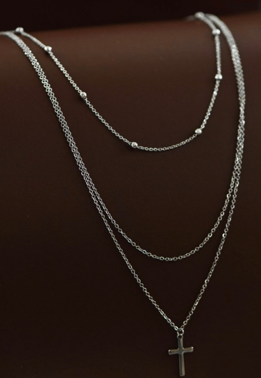 Stainless Steel Cross Necklace