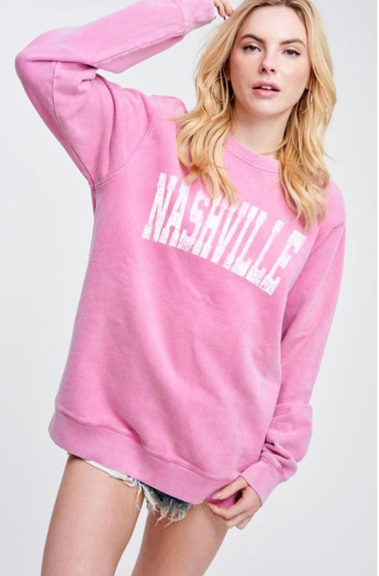 Oversized Nashville Sweatshirt
