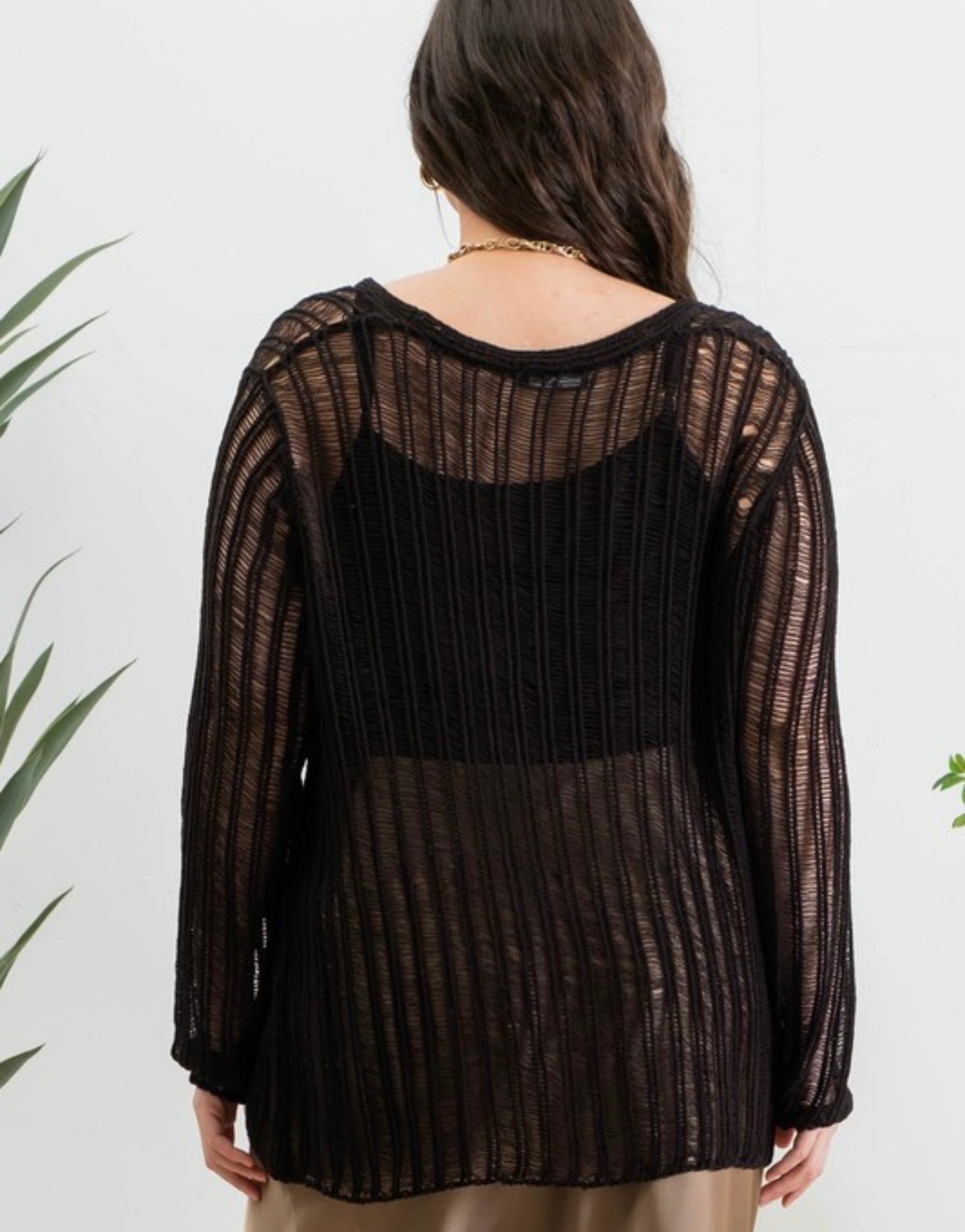 Front Hook Crochet Cardigan