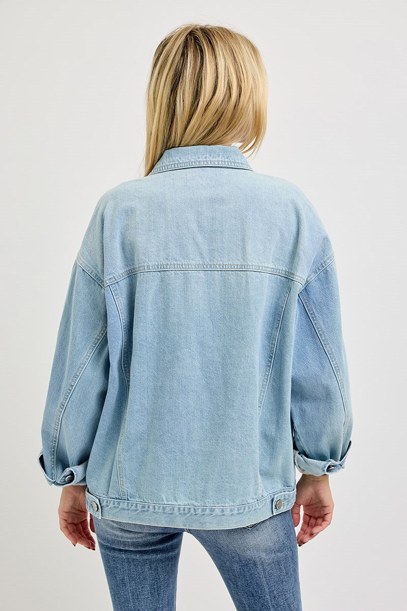 Risen Oversized Denim Jacket
