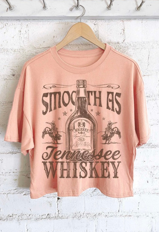 Tennessee Whiskey Long Crop Tee