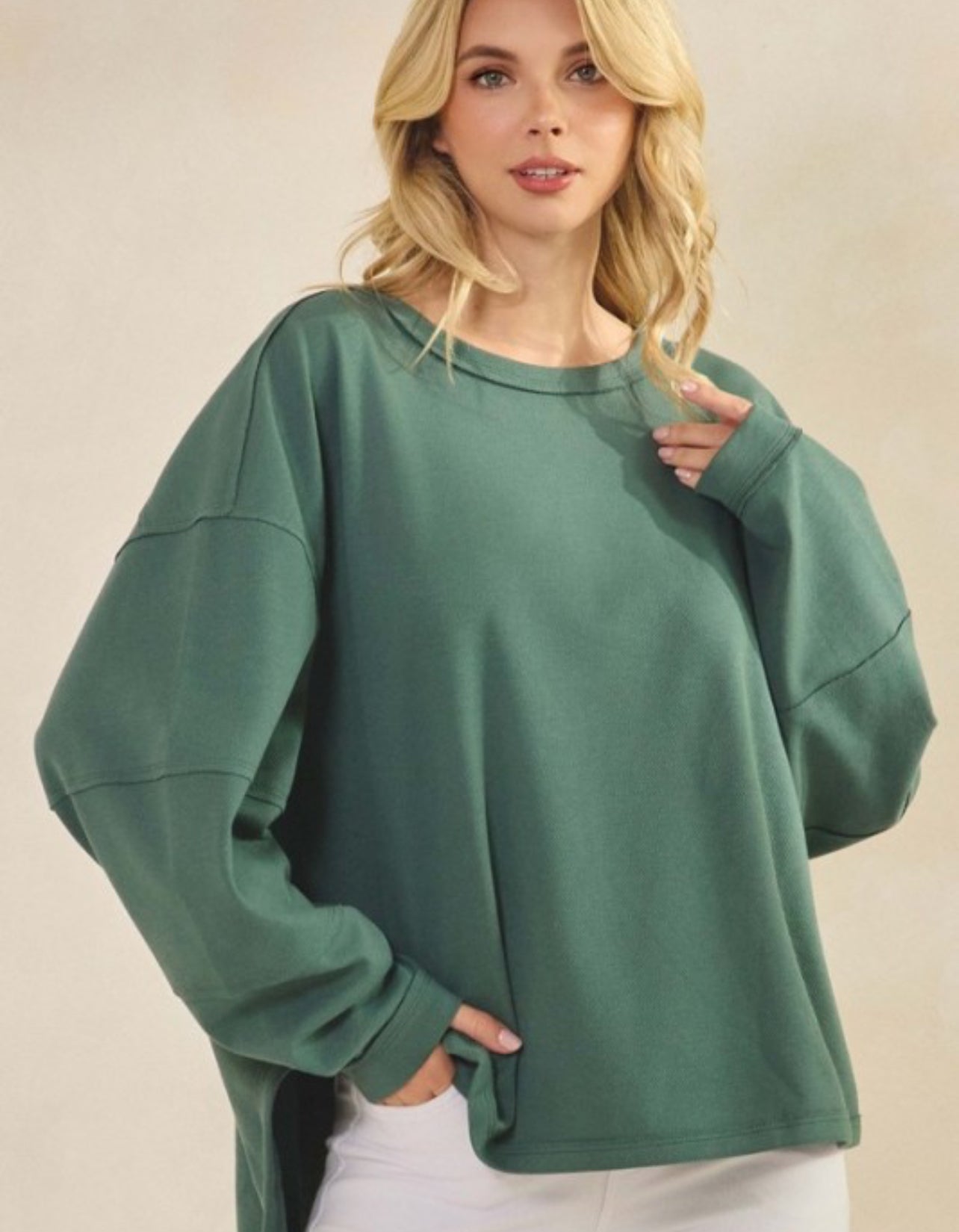Cotton Relaxed Fit Top