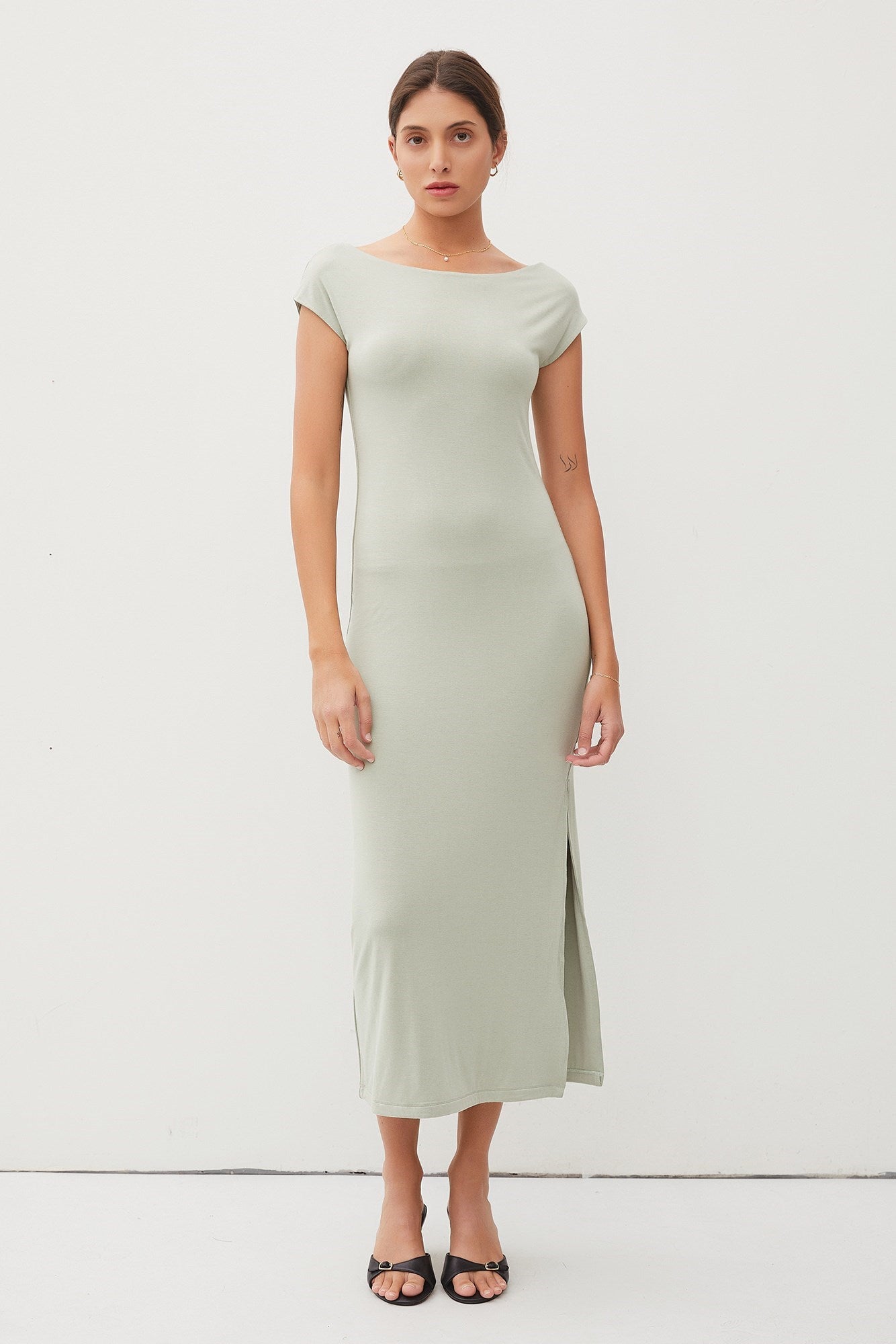 Butter Soft Cap Midi Dress