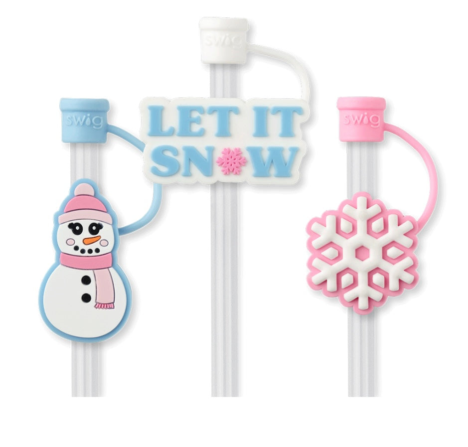 Swig Life Holiday Straw Topper Set