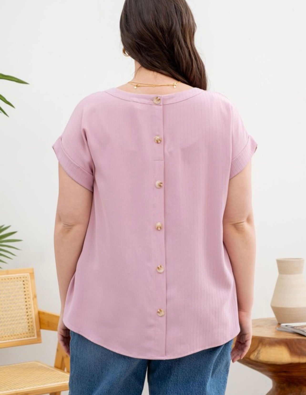 Floral Eyelet Lace Trim Top