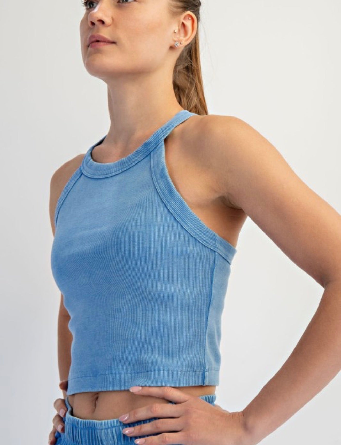 Mineral Wash Rib Tank