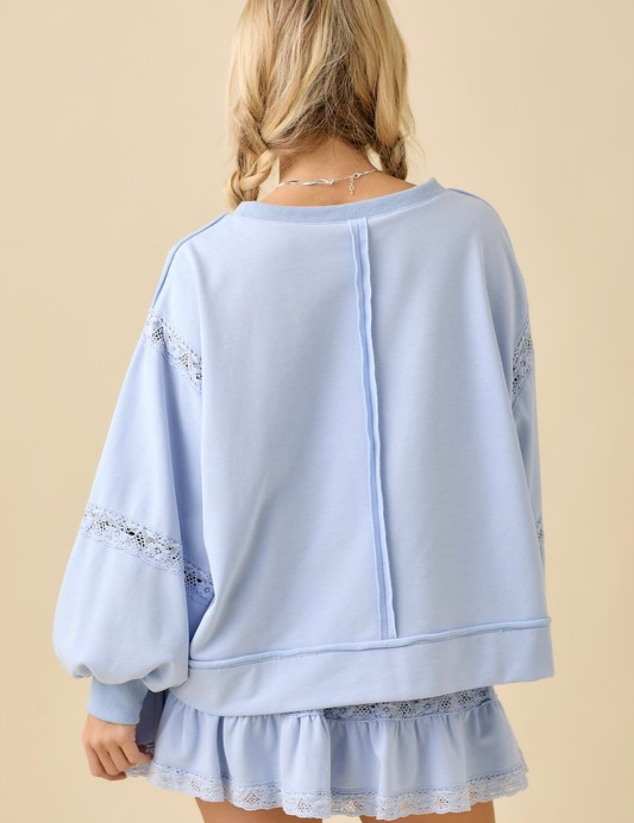 Oversized Long Sleeve Top