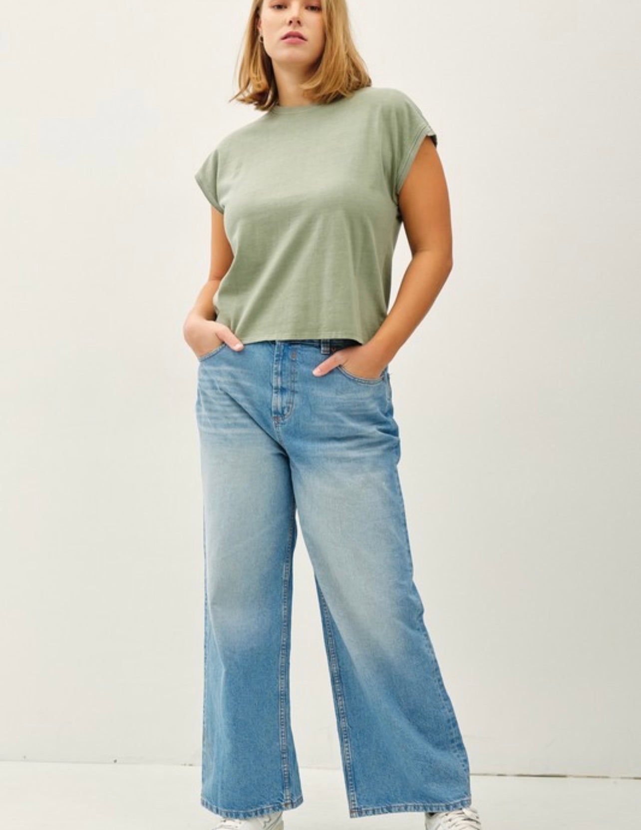 Basic Cap Sleeve Tee