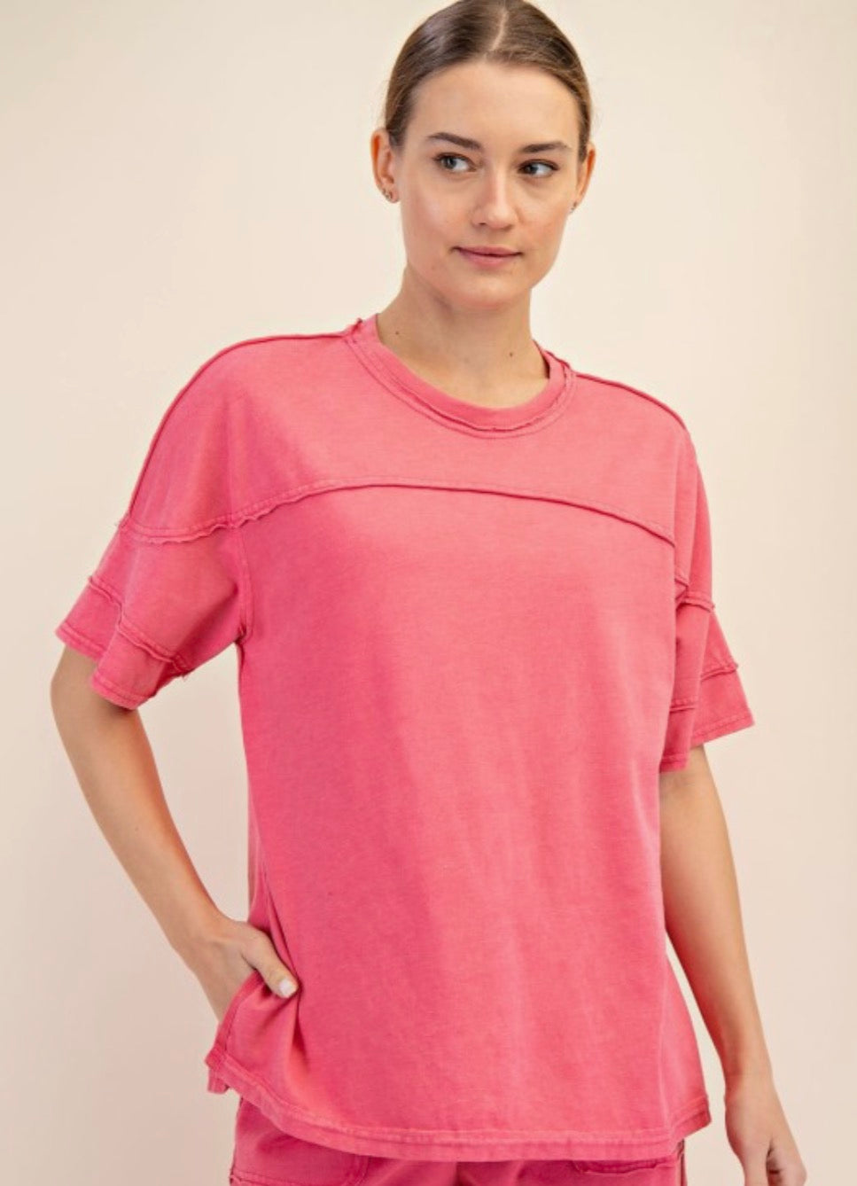 Cotton Poly Top