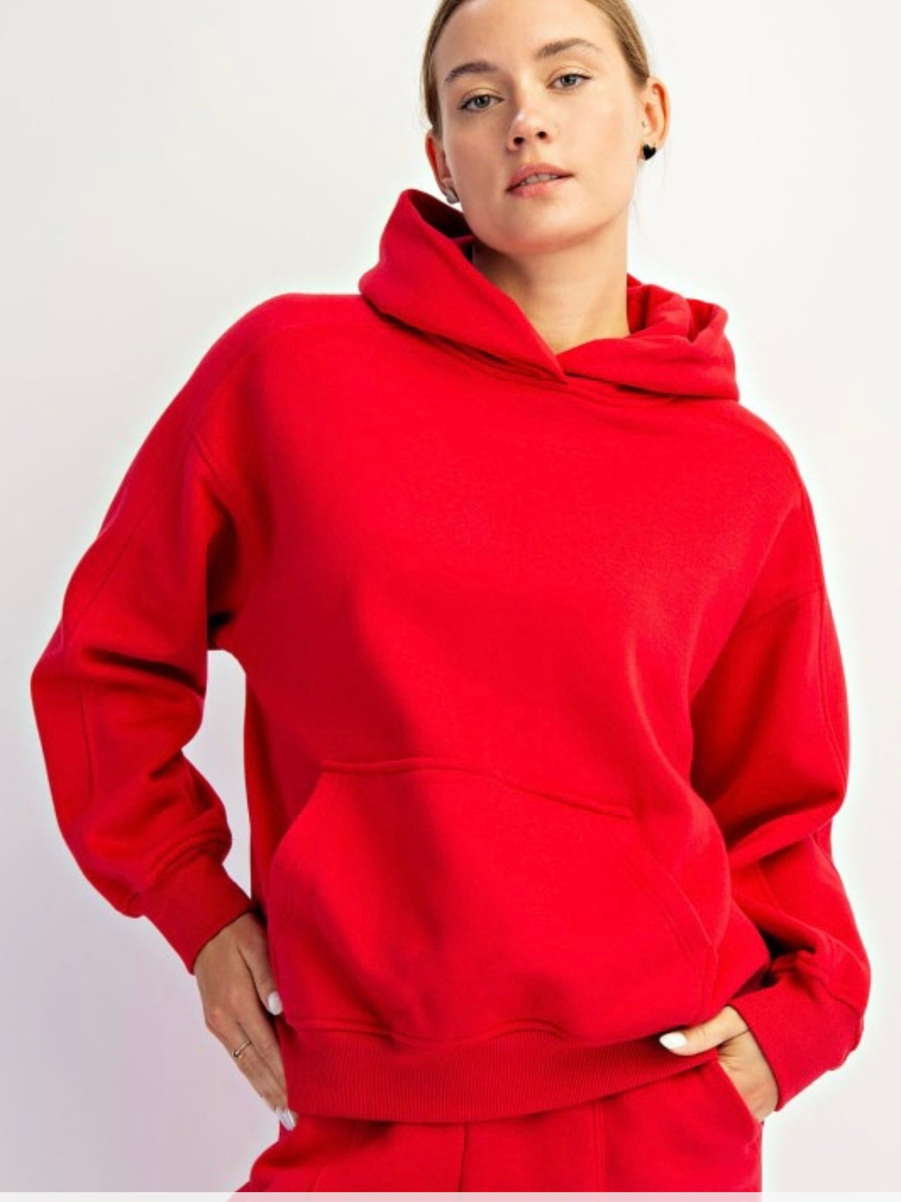 Oversized Fleece Hoodie