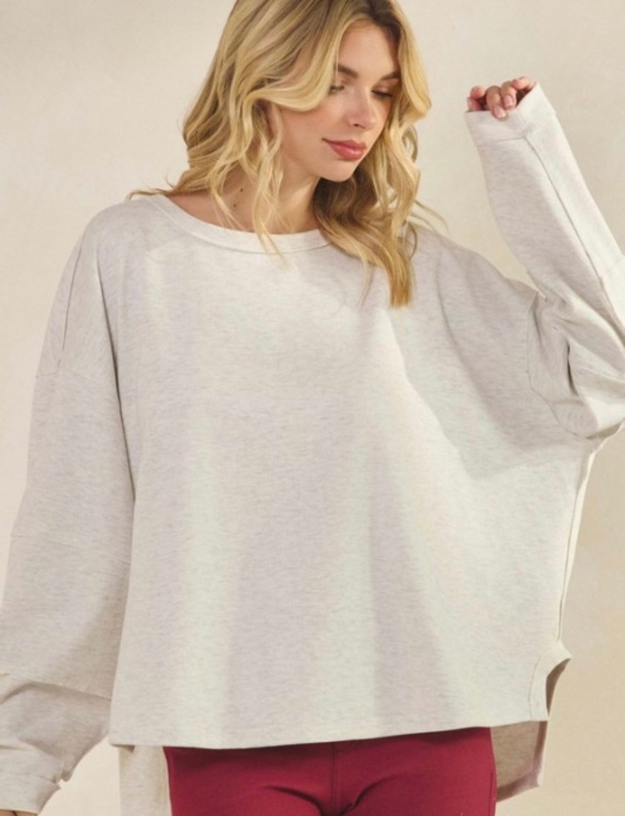 Cotton Relaxed Fit Top