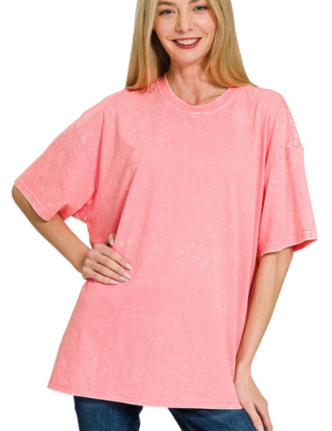 Washed Short Sleeve Tee