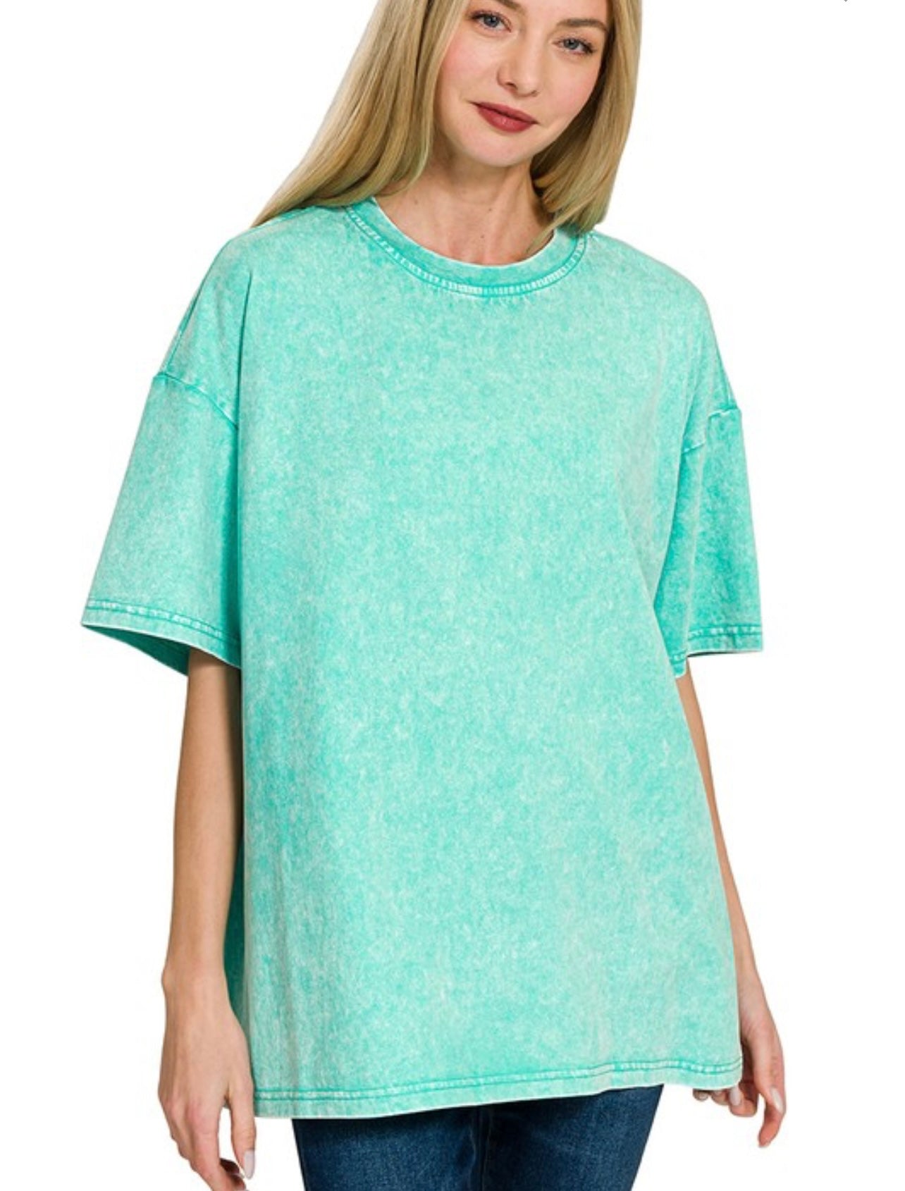 Washed Short Sleeve Tee