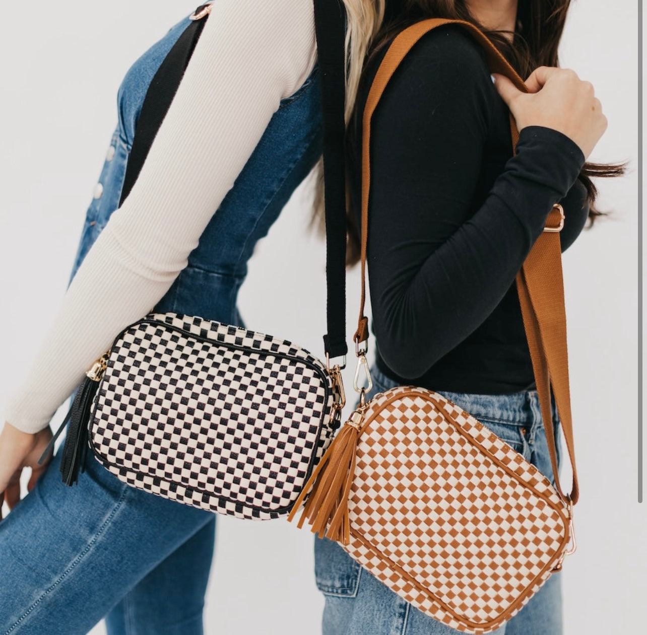 PS Woven Crossbody Bag