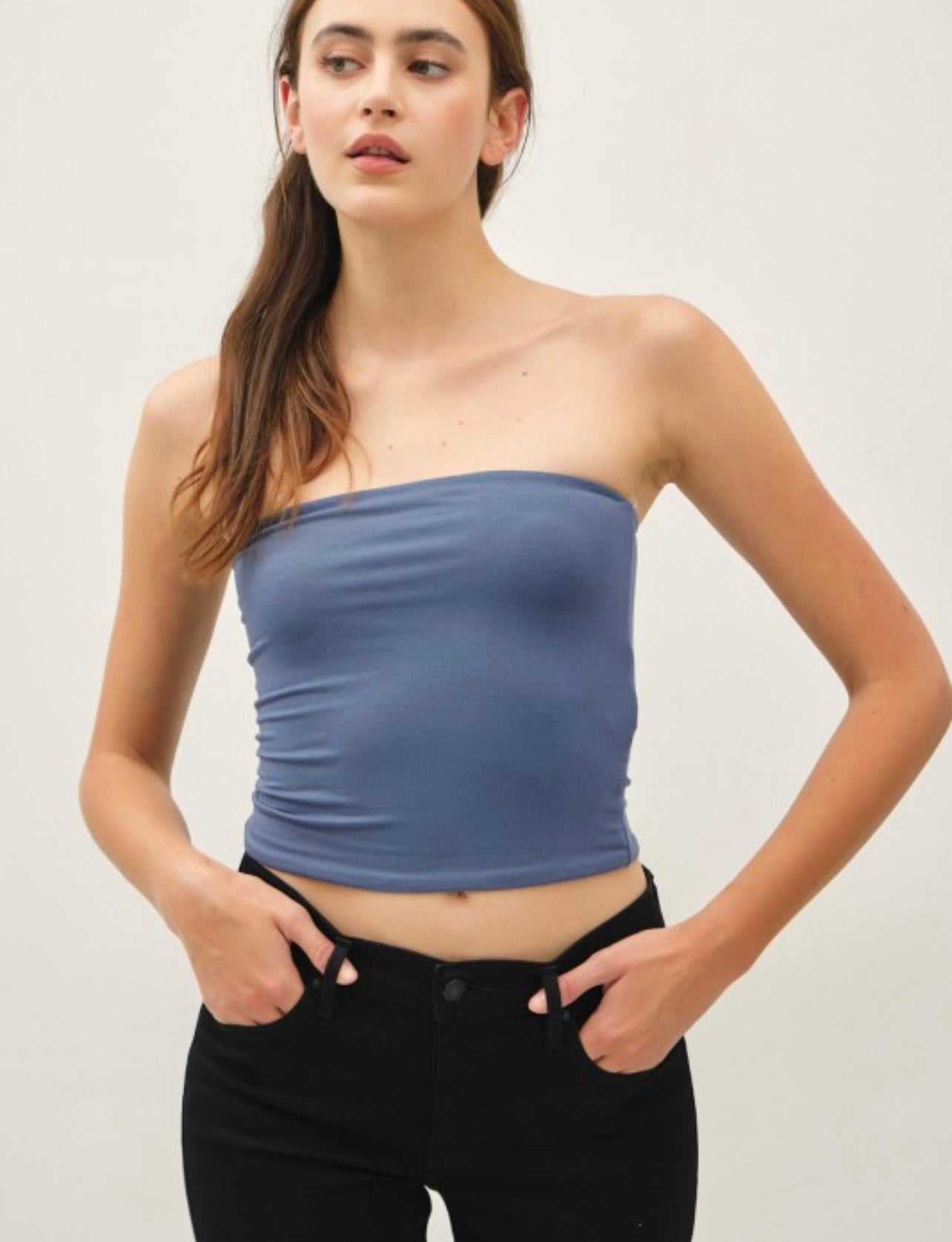 Basic Jersey Bandeau Top