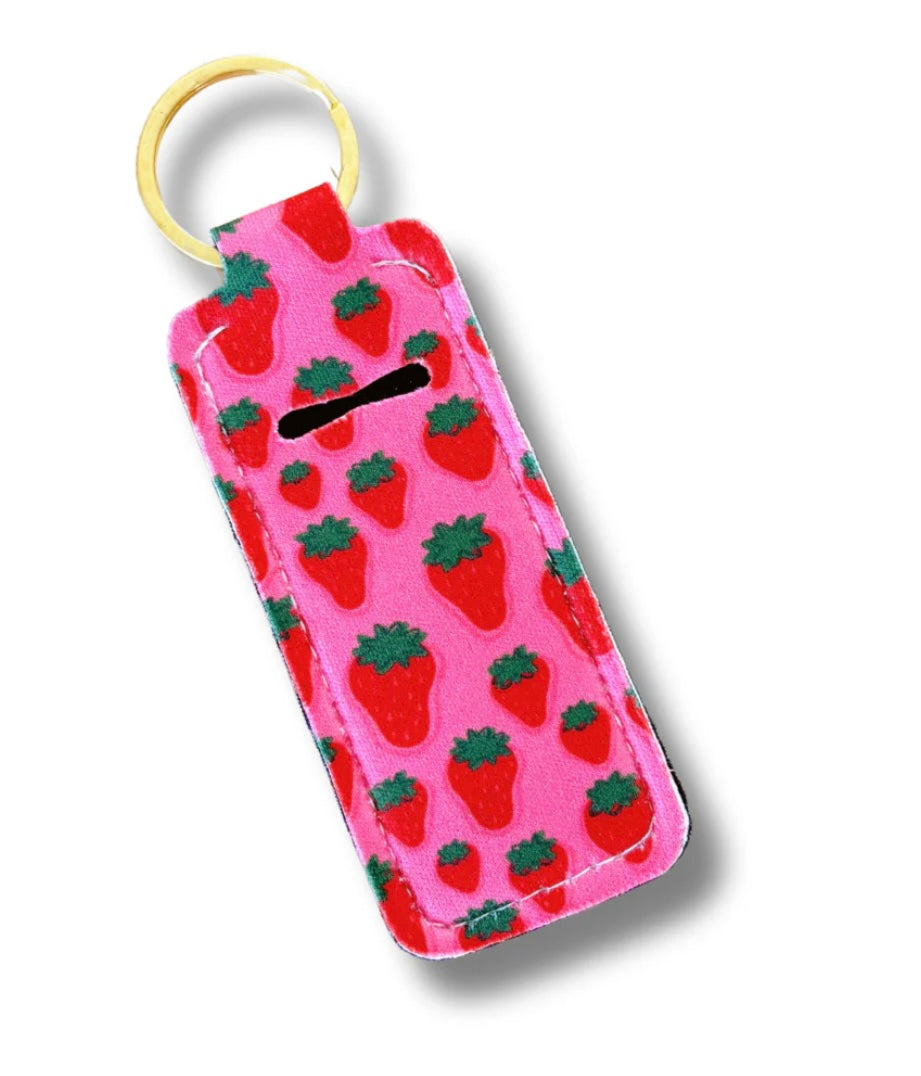 Lip Balm Keychain Holder