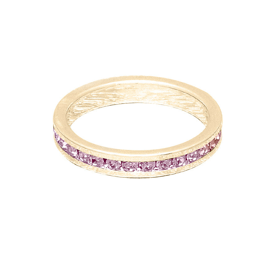 Birthstone Ring June Gold
