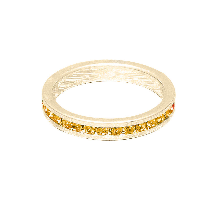 Birthstone Ring November Gold