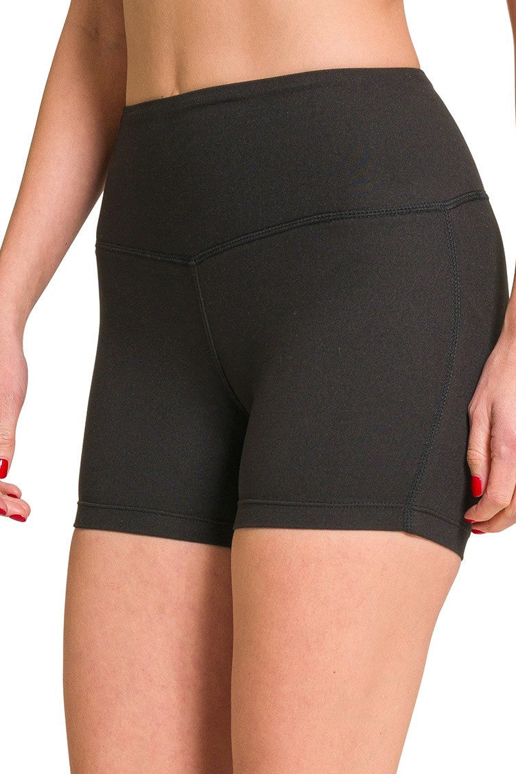 Microfiber Biker Shorts