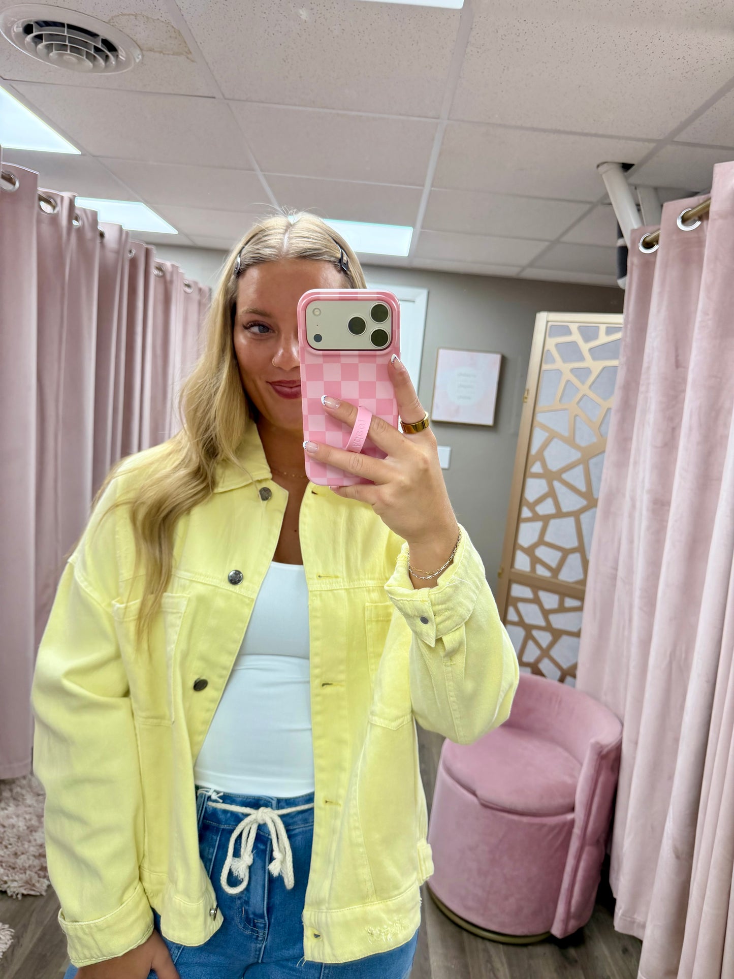 Back Pleated Jacket