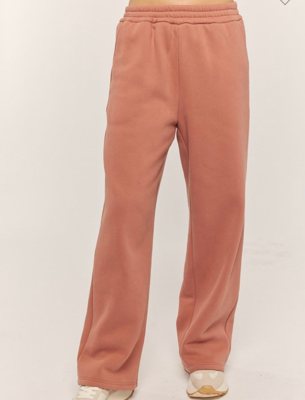 Straight Leg Fleece Sweatpants