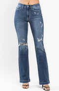 Judy Blue MR Hand Sand Bootcut Jean