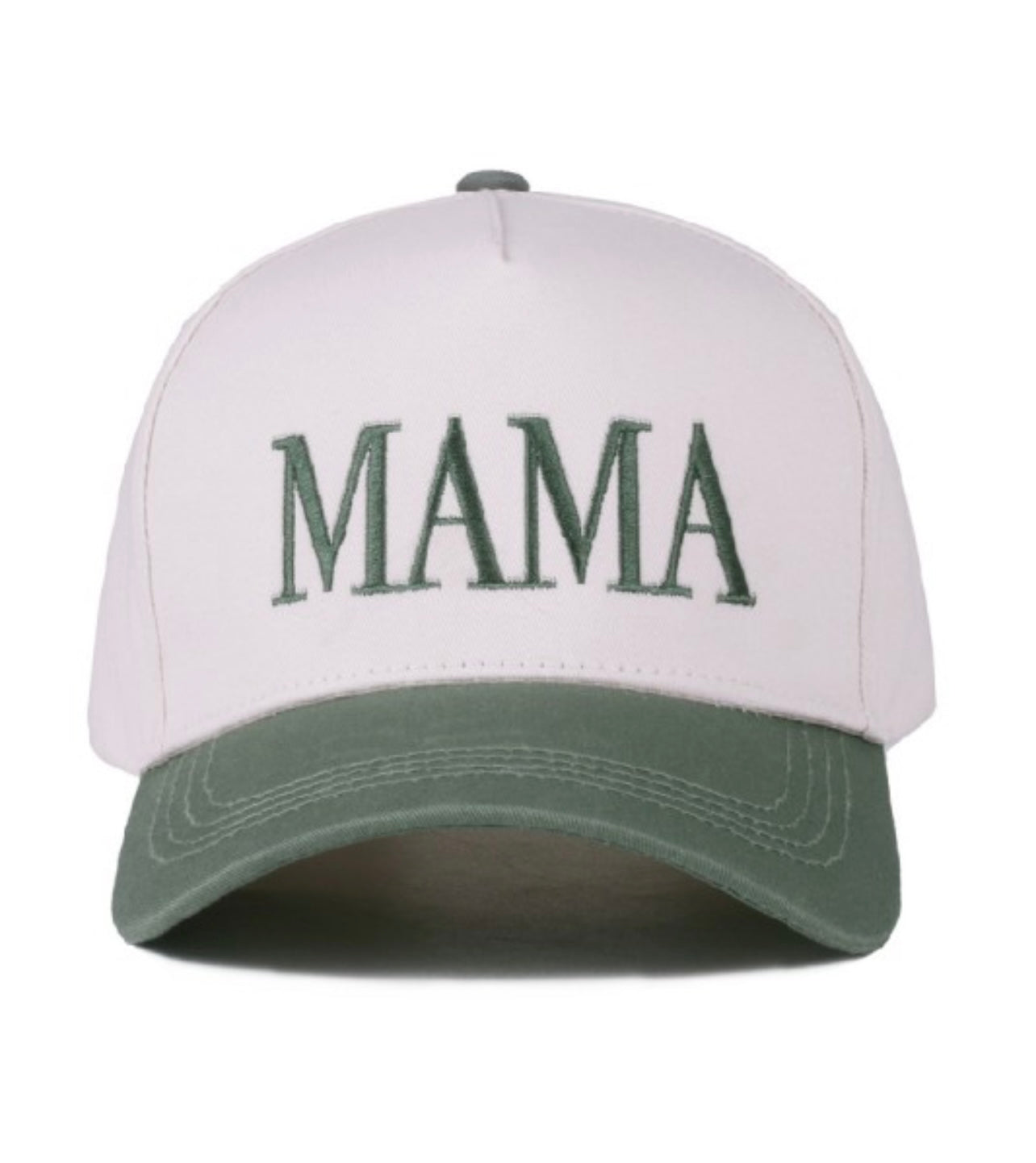 MAMA Embroidered Two Tone Hat