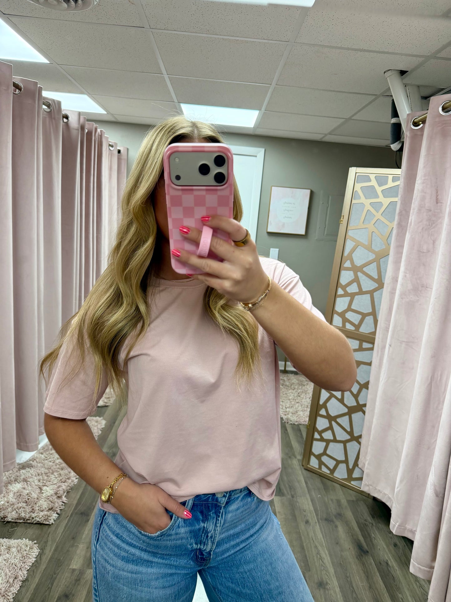 Cotton Jersey Oversized Tee