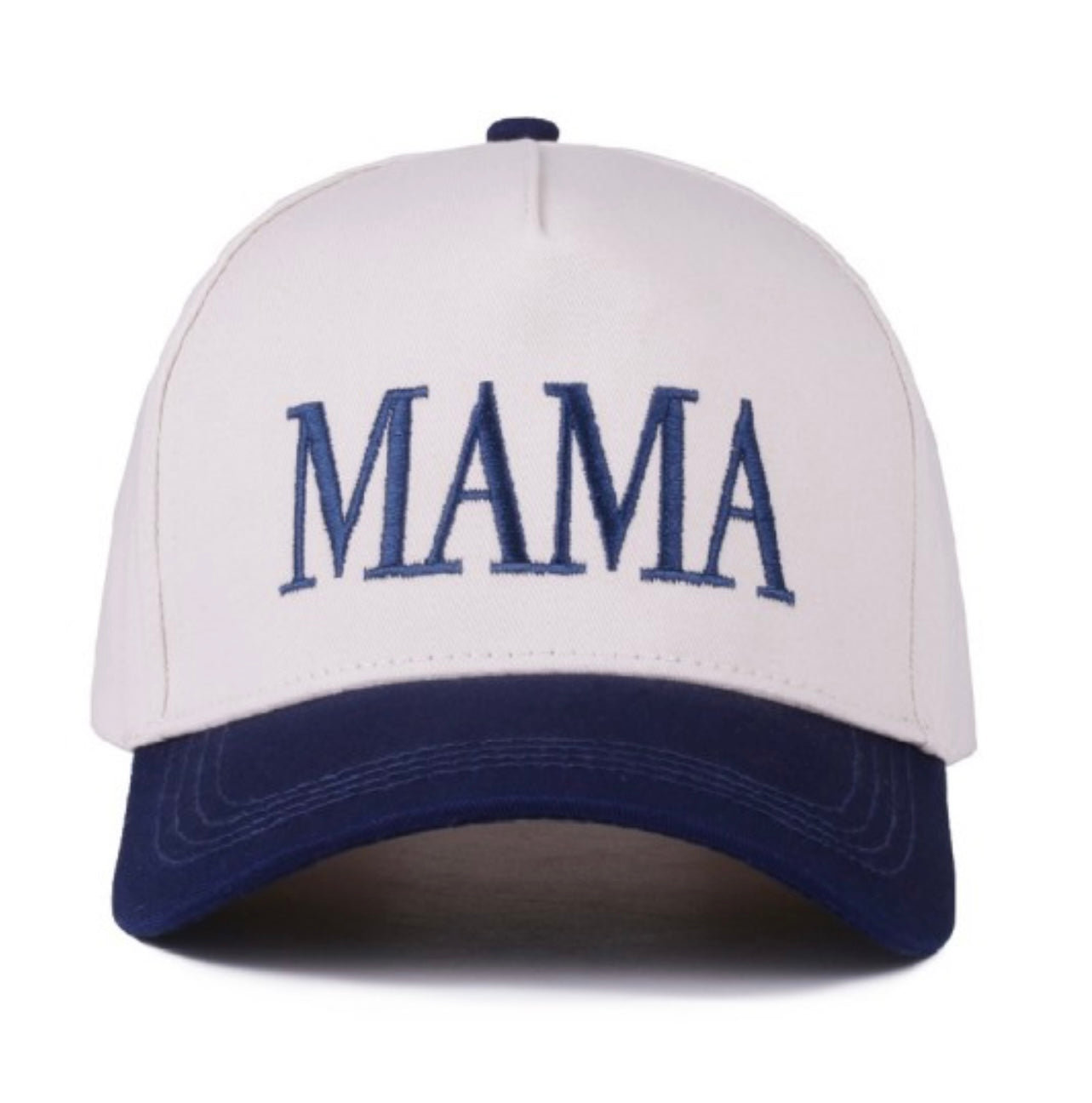 MAMA Embroidered Two Tone Hat