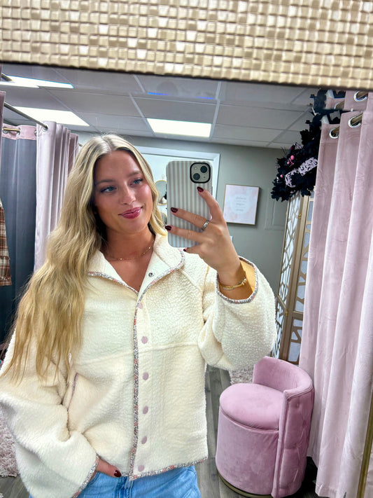 Cozy Sherpa Fleece Shacket