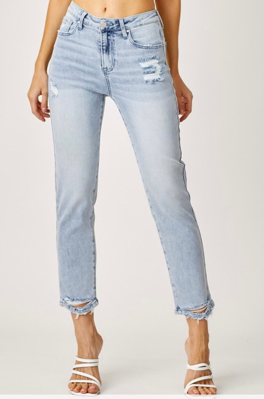 Risen Light Slouch Jean