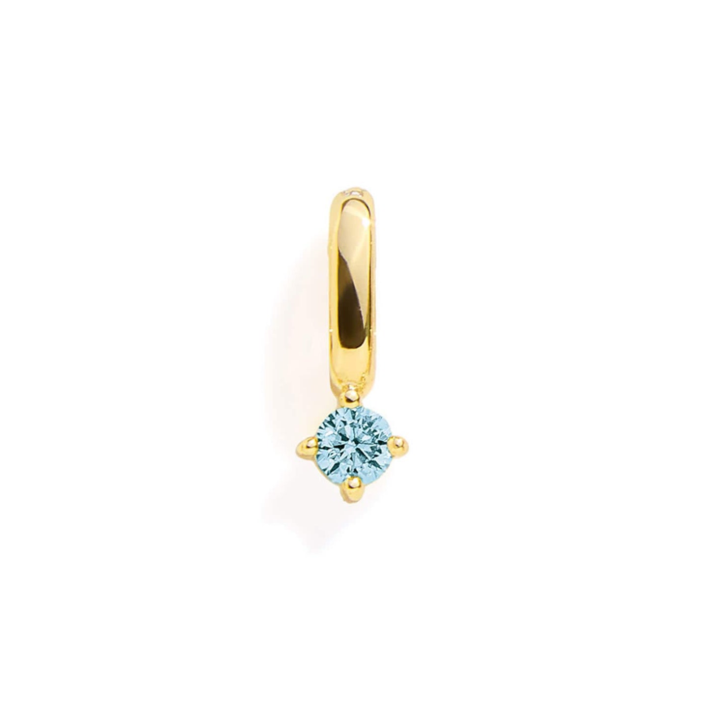 Birthstone Charm: Opal / Gold