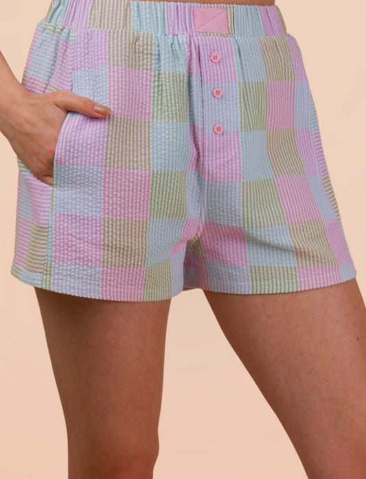 Checker Boxer Shorts