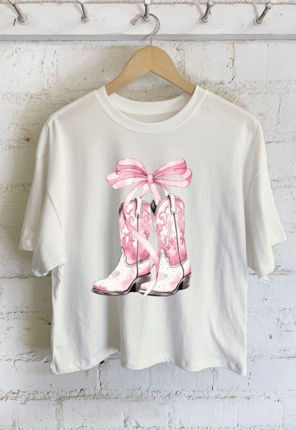 Bow Boots Graphic Tee
