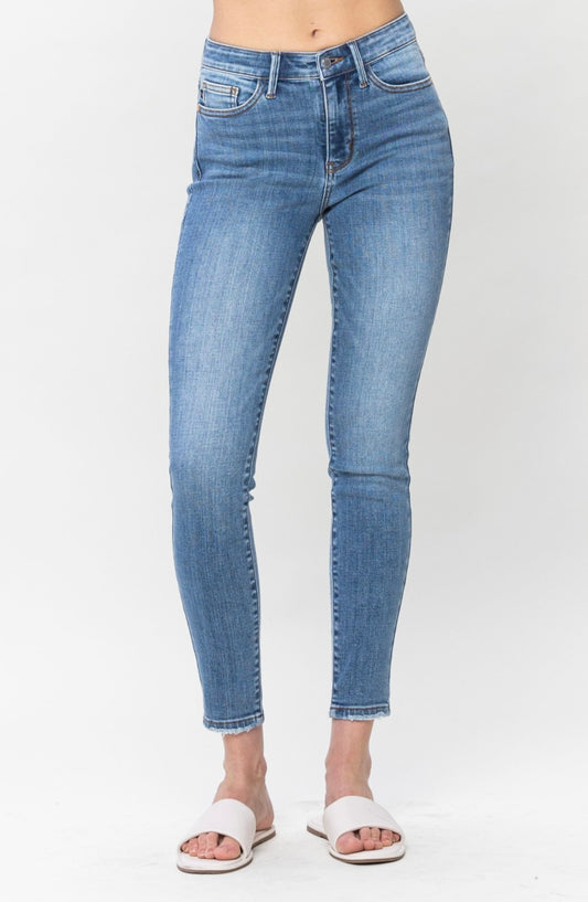 Judy Blue Mid Rise Vintage Skinny