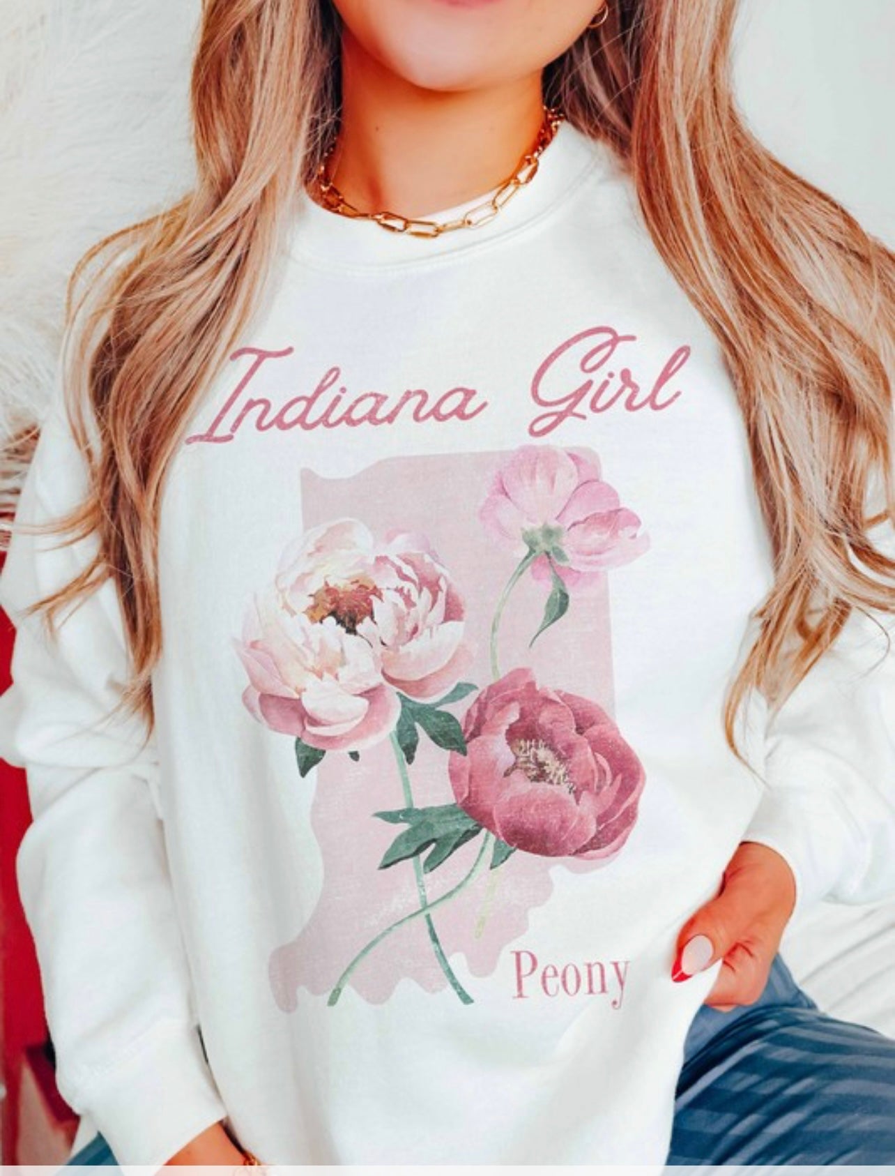 Indiana Girl Crewneck