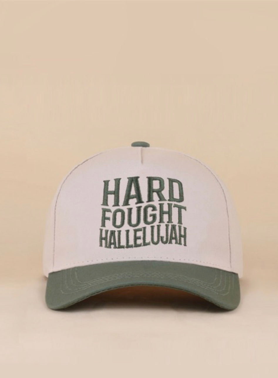 Hard Fought Hallelujah Two Tone Hat
