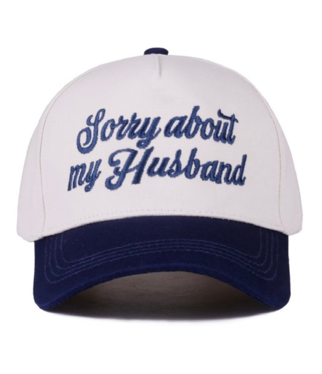 Sorry About My Husband Canvas Hat