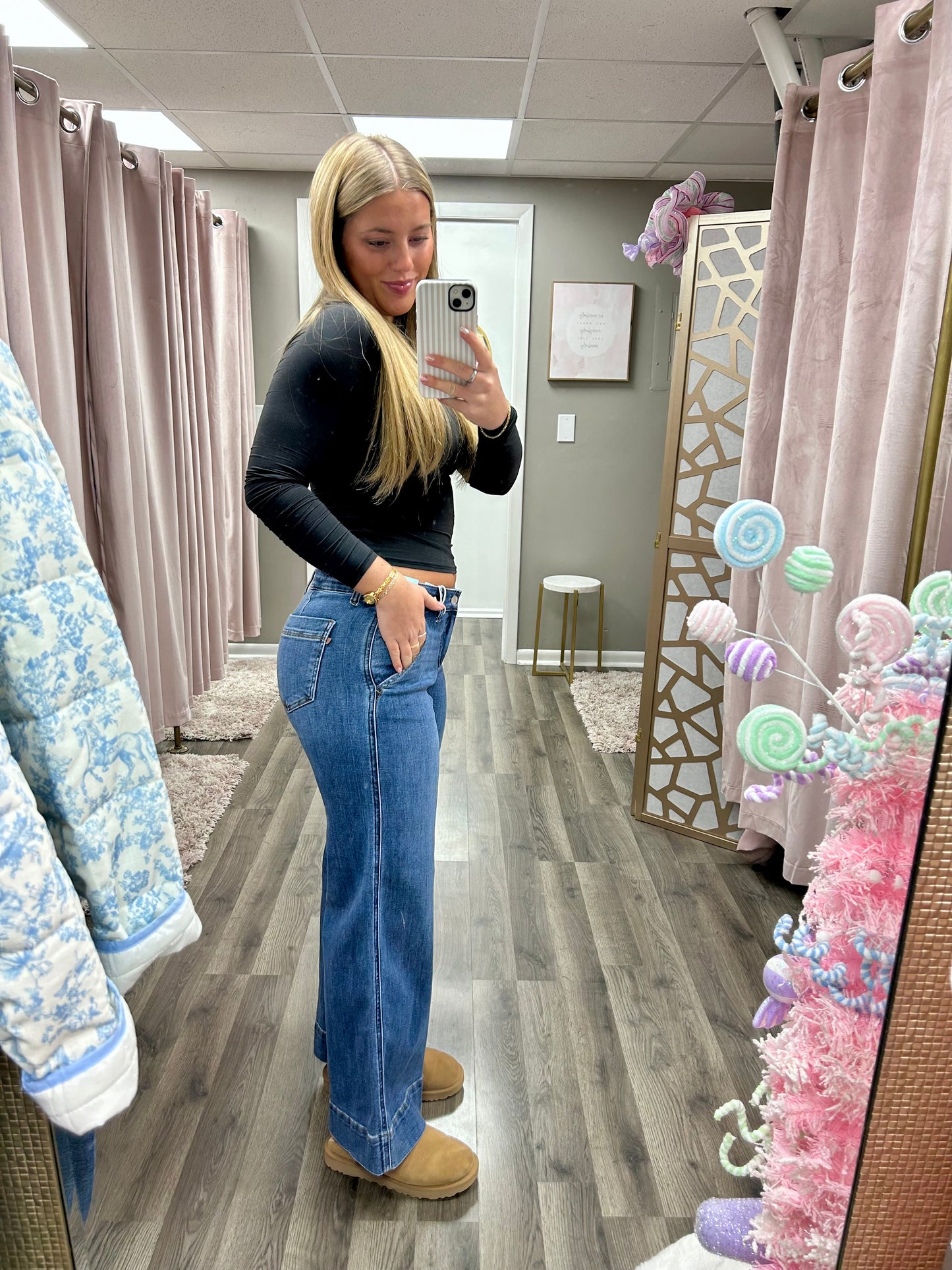 Judy Blue Retro Wide Trouser Jean