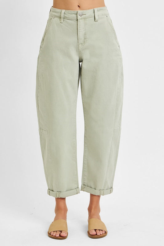 Risen Relaxed Barrel Cuffed Pant