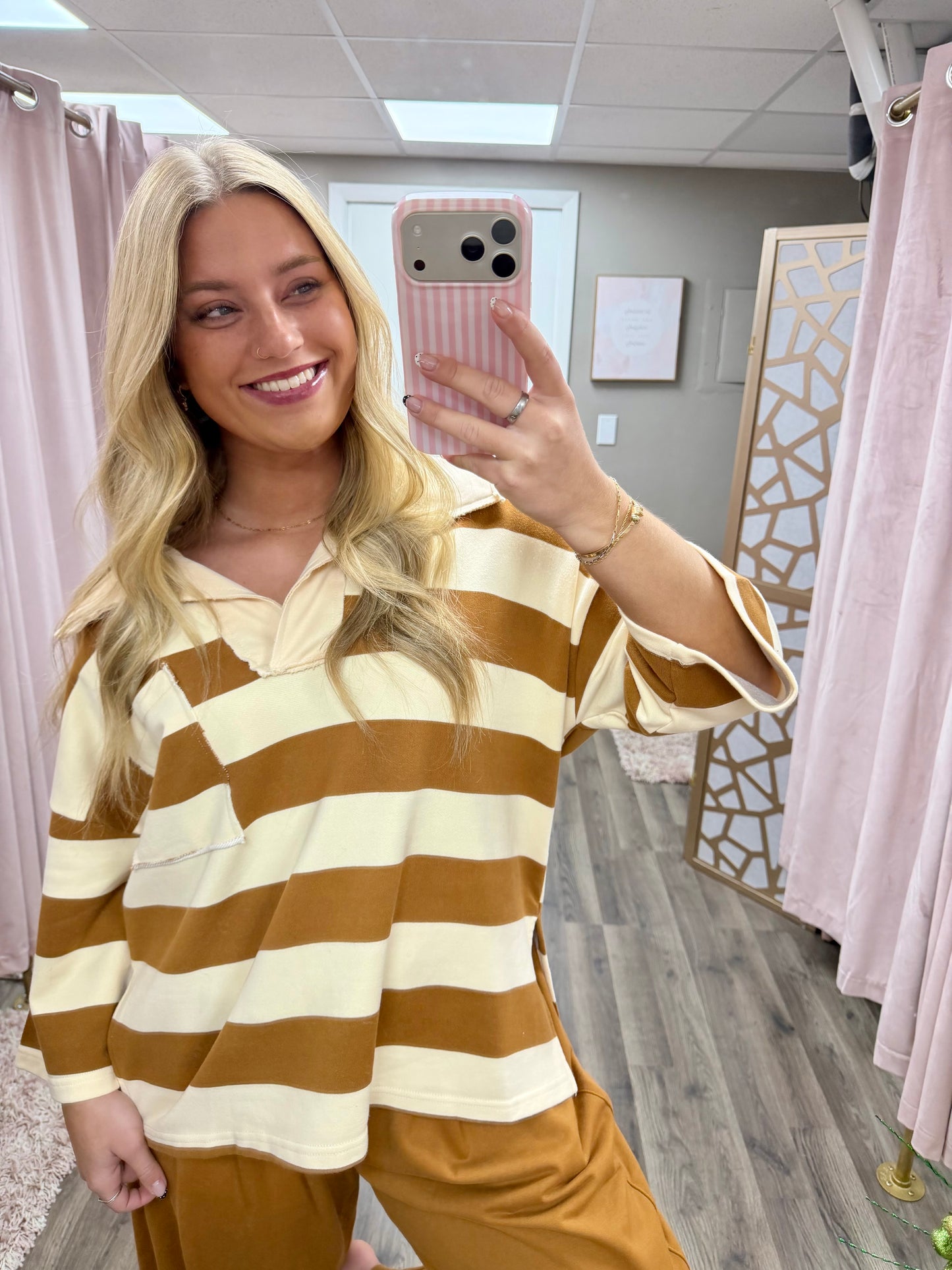 Oversized Rugby Top