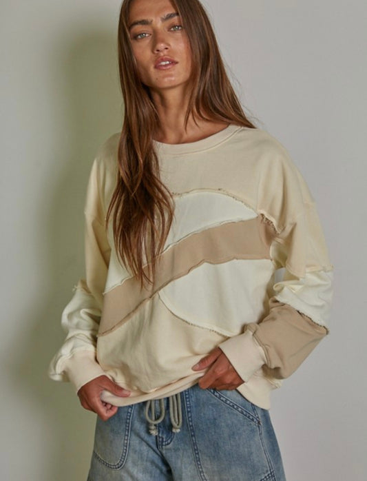 Asymmetric Knit Pullover