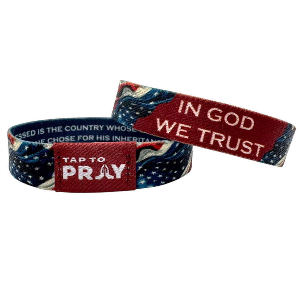 Tap To Pray™ Wristbands - Patriot: