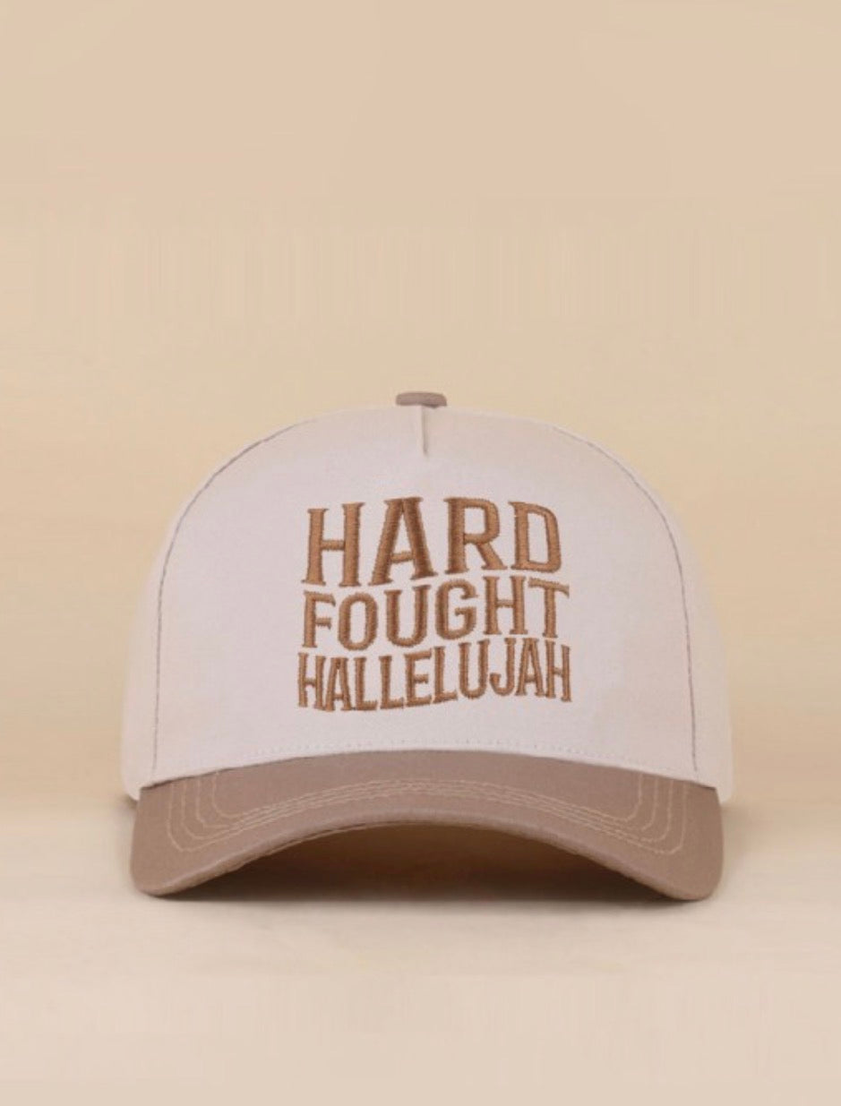 Hard Fought Hallelujah Two Tone Hat