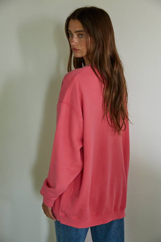 Cotton French Terry Pullover