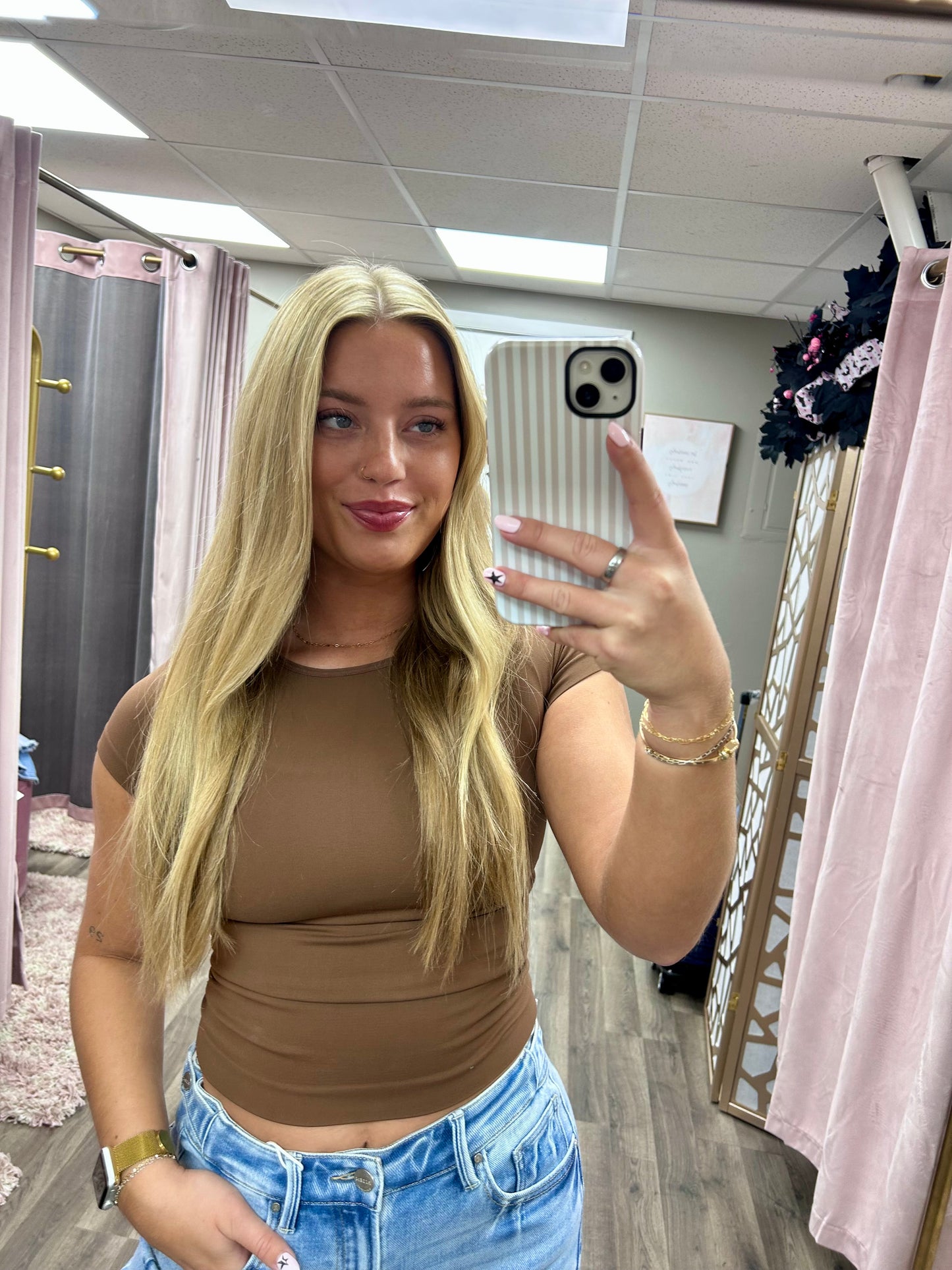 Seamless Crew Neck Short Sleeve